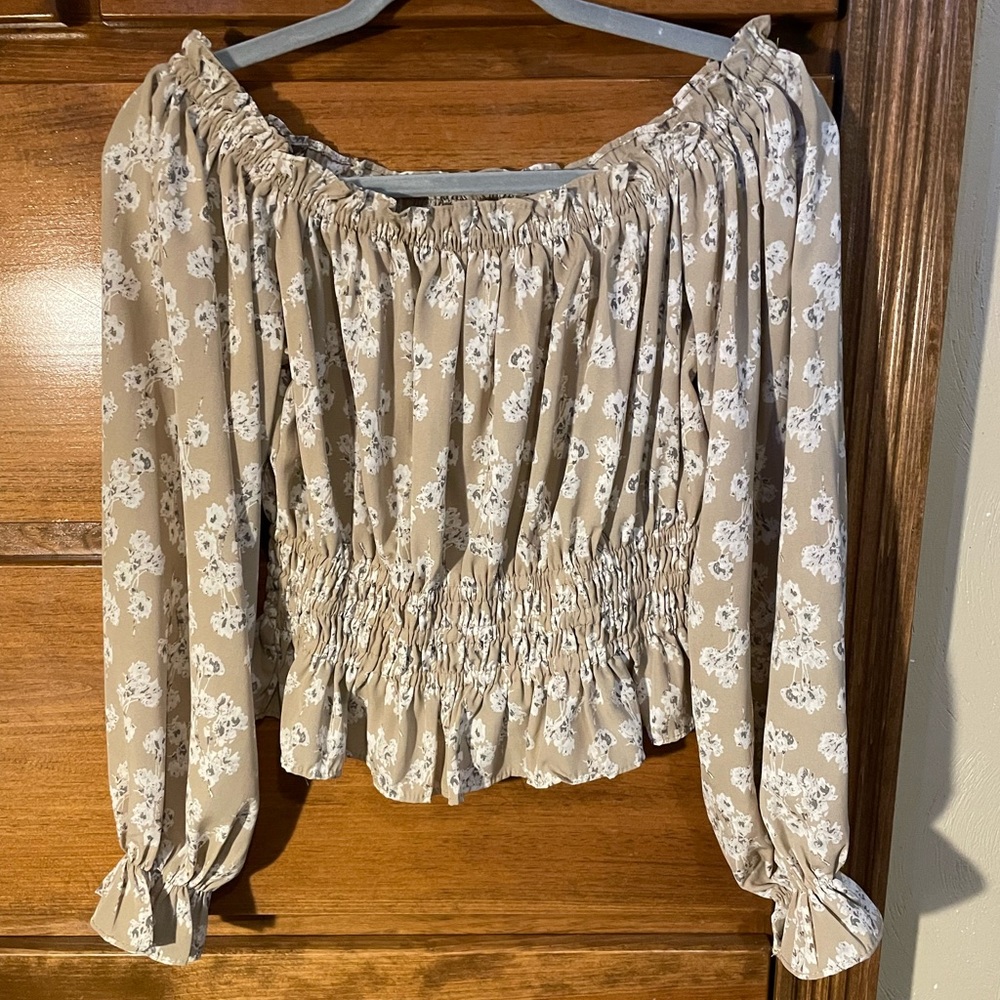 Off the shoulder top